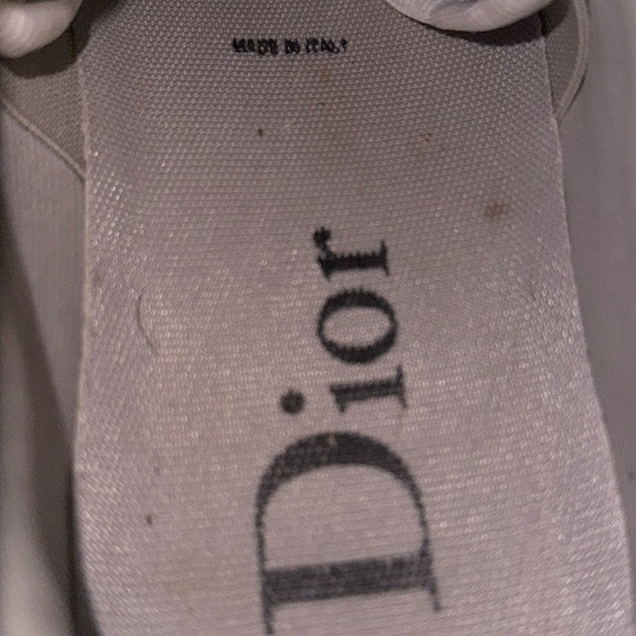 Christian Dior 2023 B-30 Cross Trainers in Silver Grey like new with box and COA - Picture 11 of 11
